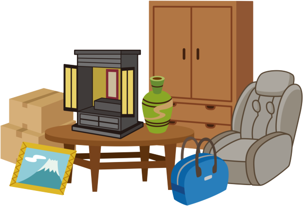 遺品物イラスト